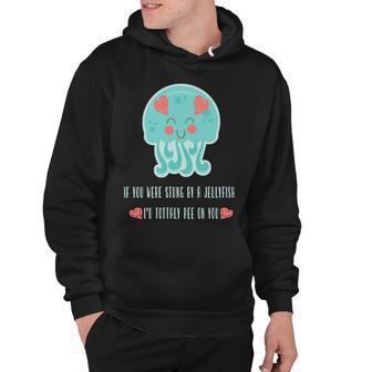 Funny Jellyfish Sting Valentines Day Gift For Love Hoodie | Favorety CA