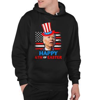 Funny Joe Biden Happy 4Th Of Easter Confused 4Th Of July Hoodie - Seseable