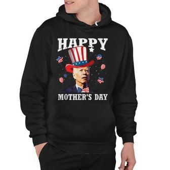 Funny Joe Biden Happy 4Th Of July Confused Mothers Day Hoodie - Seseable