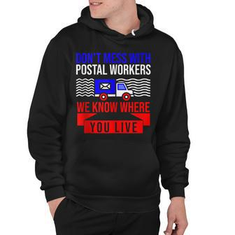 Funny Postal Worker V2 Hoodie - Thegiftio UK
