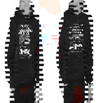 Funny Sunglasses All America Cna American Flag 4Th Of July Hoodie | Mazezy