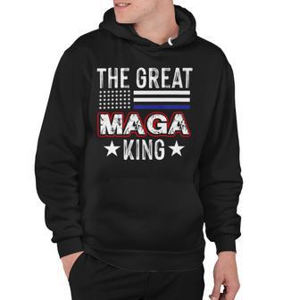 Funny The Great Maga King Trump 2022 Amp 2024 Hoodie | Favorety AU