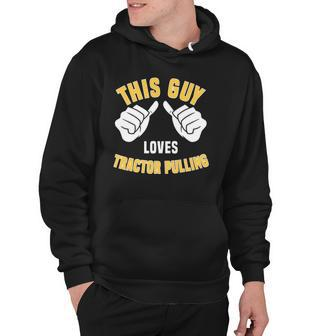 Funny Tractor Pulling Design Power Pulling Hoodie | Mazezy