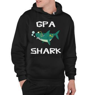 G Pa Grandpa Gift G Pa Shark V2 Hoodie - Seseable