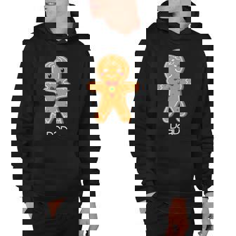 Gingerbread Dad Christmas Matching Pajamas For Family Xmas Hoodie | Mazezy