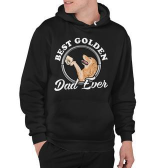 Golden Retriever Lovers Design Golden Retriever Dad Hoodie - Thegiftio UK