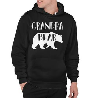 Grandpa Gift Grandpa Bear Hoodie - Seseable