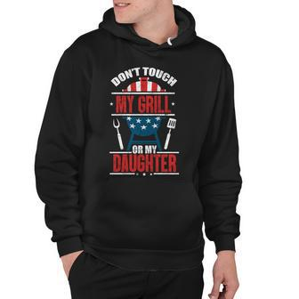 Grill Usa Flag 4Th Of July Patriotic Barbeque Dad Daddy Hoodie - Seseable