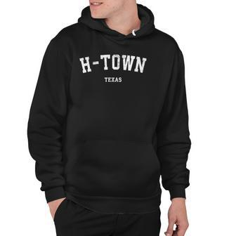 H Town A Houston Vintage Hoodie | Mazezy