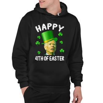 Happy 4Th Of Easter Funny Biden St Patricks Day Hoodie - Seseable