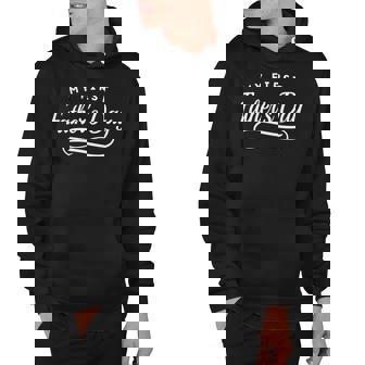 Happy First Fathers Day - New Dad Gift Hoodie - Monsterry
