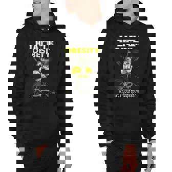I Battle Obesity Awareness Cat Lover Gift Hoodie | Mazezy