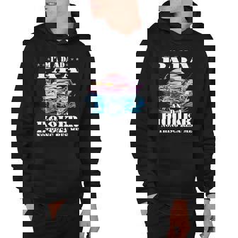 I M A Dad Papa And A Hooker Nothing Scares Me Hoodie | Mazezy