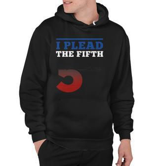 I Plead Fifth 5Th Amendment Constitution Rights Print Hoodie | Mazezy