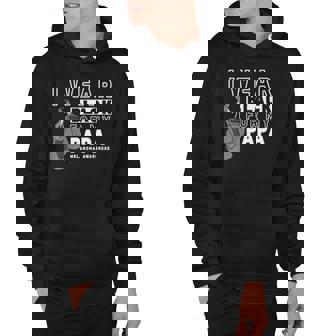 I Wear Black For My Papa Melanoma Awareness Hoodie - Thegiftio