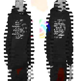 Ill Always Be Her Biggest Fan Volleyball Mom Volleyball Dad Hoodie | Mazezy