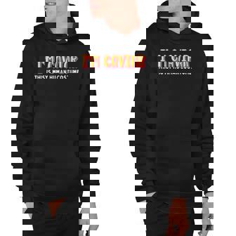 Im Caviar This Is My Human Costume Halloween Hoodie | Mazezy