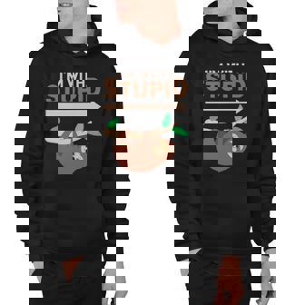 Im With Stupid Tee I Smell Stupid People Tee Im With Stupid Hoodie | Mazezy