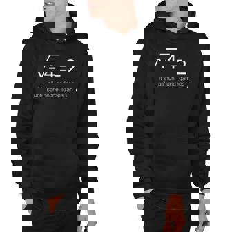 Imaginary Number Math Complex Number Square Root Minus Hoodie | Mazezy