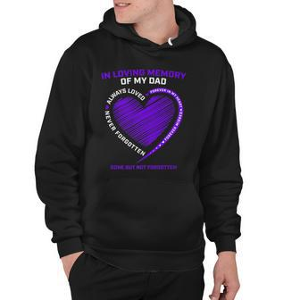 In Loving Memory S Dad Father Daddy Heaven In Memory Hoodie - Thegiftio UK