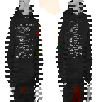 Inspirational Think Hippie Thoughts Hippie Music Vibe Hoodie | Mazezy