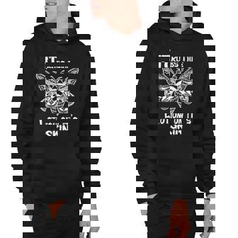 It Rubs The Lotion On Its Skins Hoodie | Mazezy