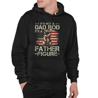 Its Not A Dad Bod Its A Father Figure Men Funny Vintage Hoodie | Mazezy