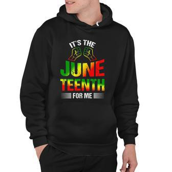 Its The Juneteenth For Me Free-Ish Since 1865 Independence Hoodie | Mazezy