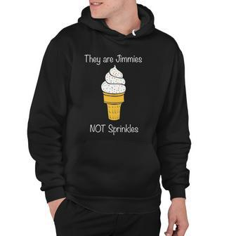 Jimmies Not Sprinkles Ice Cream Cone Hoodie | Mazezy
