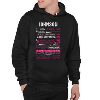 Johnson Name Gift Johnson V2 Hoodie - Seseable