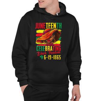 Juneteenth Celebrating Black Freedom 1865 African American V8 Hoodie - Thegiftio UK