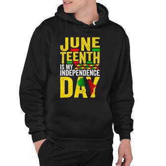 Juneteenth Is My Independence Day 1865 African American Hoodie | Favorety AU