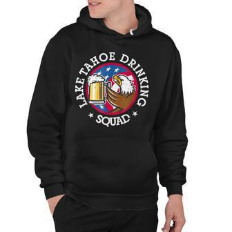 Lake Tahoe Drinking Squad July 4Th Party Costume Beer Lovers Hoodie - Seseable