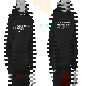 Les Art Ists Paris 2022 Colorful Hoodie | Mazezy