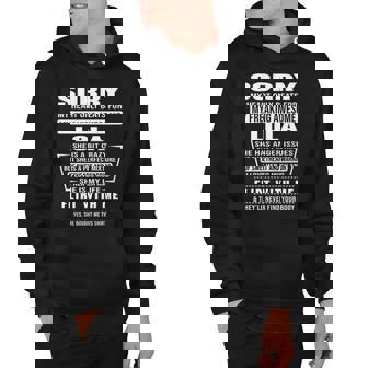Lola Name Gift Sorry My Heart Only Beats For Lola Hoodie - Seseable