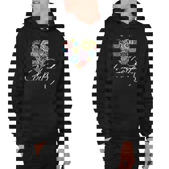 Love Crocheting Heart Crochet Hoodie | Mazezy