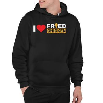 Love Fried Chicken Funny Food V3 Hoodie - Seseable