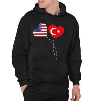 Loving Usa Turkey Flag Heart Turkish 13 Shirt Hoodie | Favorety UK