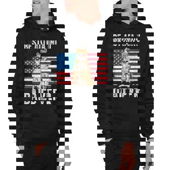 Mens Akita Dad American Flag Akita Inu Dog Lover Owner Funny Men Hoodie - Thegiftio