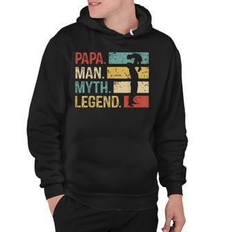 Mens Dad Man Myth Legend Christmas Father Birthday Gifts Hoodie - Seseable