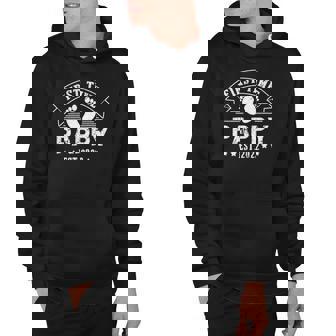 Mens First Time Pappy Est 2022 Fathers Day Hoodie | Mazezy