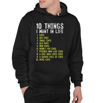 Mens For Car Lovers Enthusiast Auto Mechanic Car Collectors Hoodie - Thegiftio UK