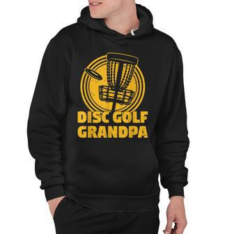 Mens Frisbee Golf Funny Disc Golf Grandpa Disc Golf Player Hoodie - Seseable