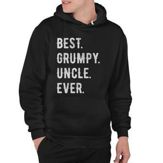 Mens Funny Best Grumpy Uncle Ever Grouchy Uncle Gift Hoodie | Mazezy CA
