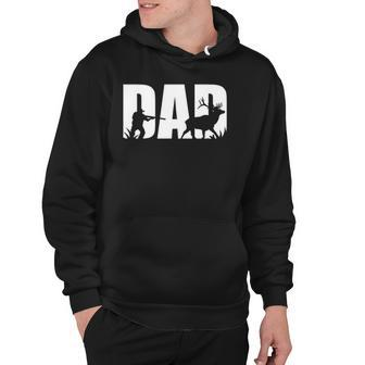 Mens Funny Dad Hunting Hunters Fun Lovers Fathers Day Hunting Hoodie | Mazezy