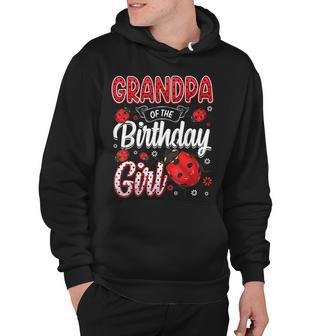 Mens Grandpa Of The Birthday Girl - Family Ladybug Birthday Hoodie | Seseable UK