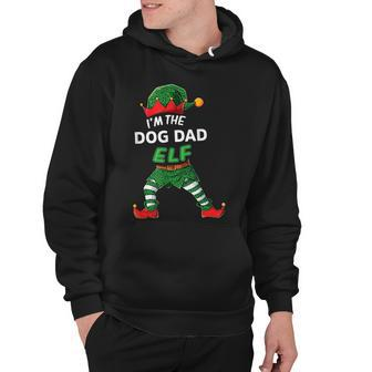Mens Im The Dog Dad Elf Christmas Family Matching Pajama Hoodie - Thegiftio UK