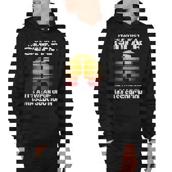 Mens Its Not Just A Guitar Funny Guitarist Guitar Player Musician Hoodie - Thegiftio