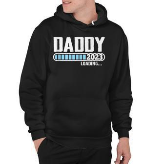Mens New Dad 1St Time Dad Est 2023 Promoted To Daddy 2023 Father Hoodie - Thegiftio UK