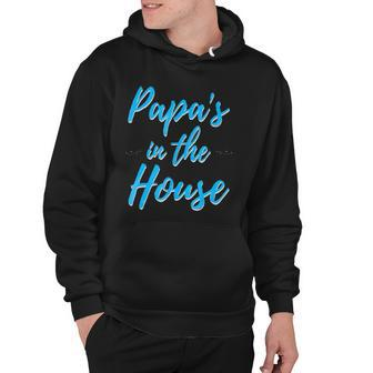 Mens Papas In The House Hoodie | Mazezy